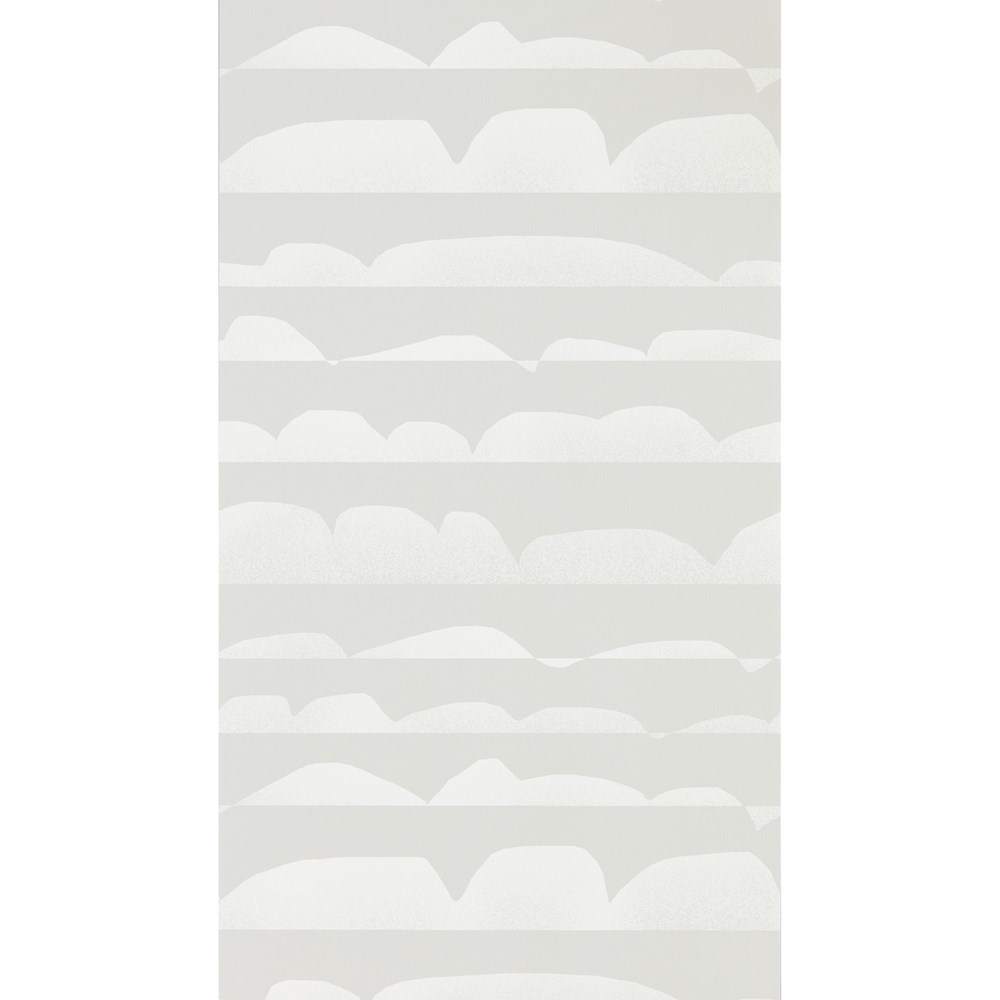 Haiku Clouds Wallpaper 112009 by Scion in Linen Grey